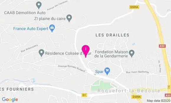 Localisation Sophie Bonvino