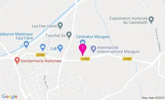Localisation Laure Montet