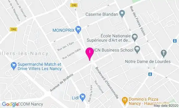 Localisation Matthieu Tesse
