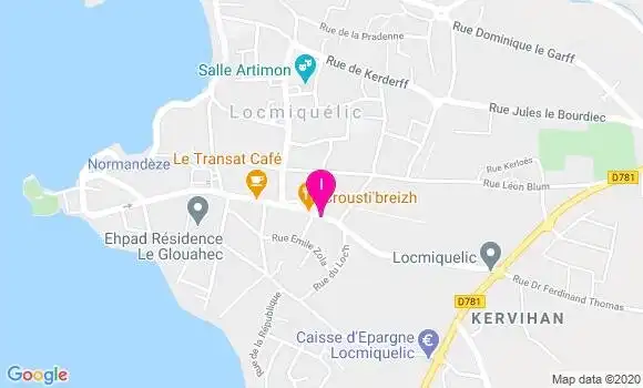 Localisation Aurelie Tadier