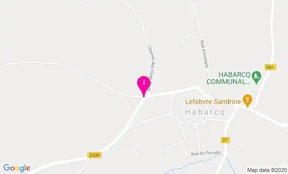 Localisation Carole Lardeur