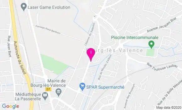 Localisation Guyslaine Chaffois