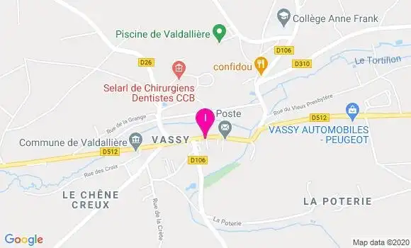 Localisation Valerie Tirard
