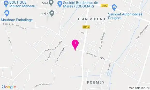 Localisation Celine Cardon
