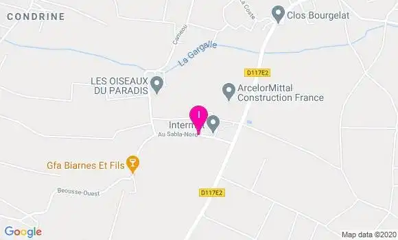 Localisation Rachel Gautier De Lahaut