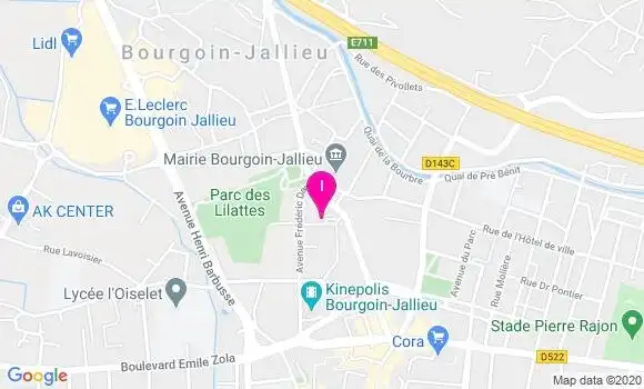 Localisation Alice Millardet
