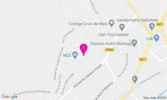 Localisation Cindy Dorr
