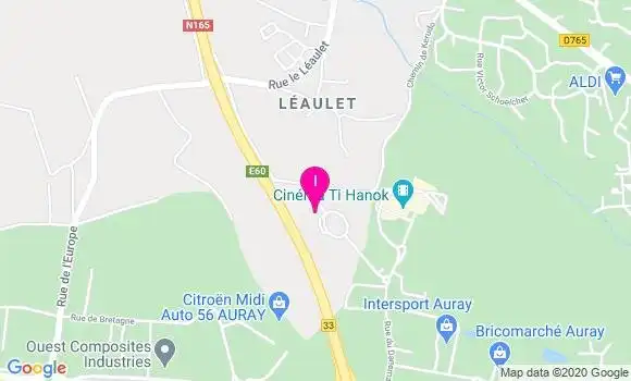 Localisation Marie Jeanne Lochouarn