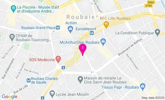 Localisation Monia Laouj