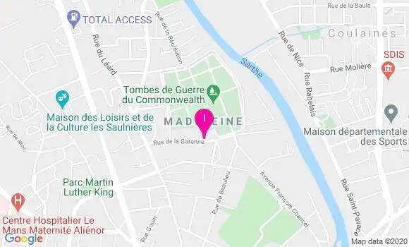 Localisation Caroline Piton