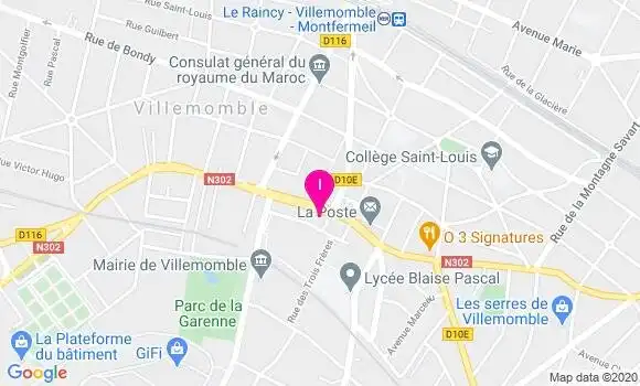 Localisation Eve Youlou Nzoumba