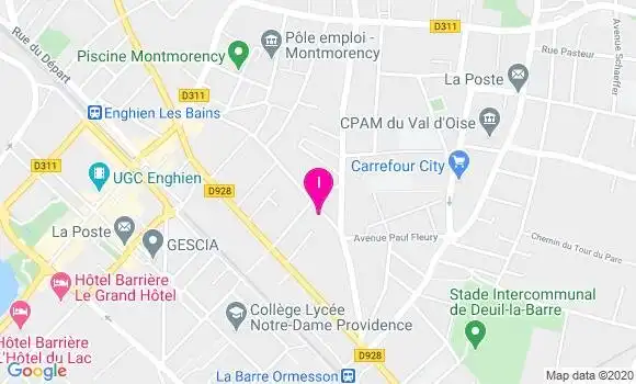 Localisation Isabelle Anton Cordier