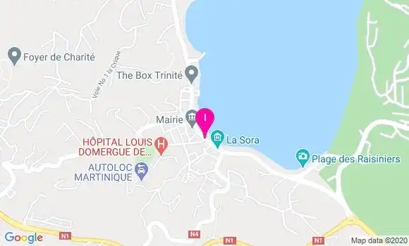 Localisation Gladys Laval