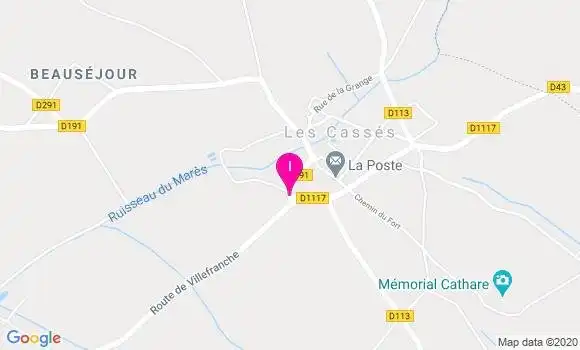 Localisation Camille Guideau