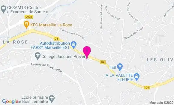 Localisation Nelly Viltie