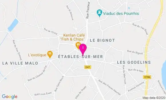 Localisation Rozann Bogard