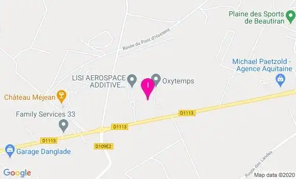 Localisation Clemence Galissaire