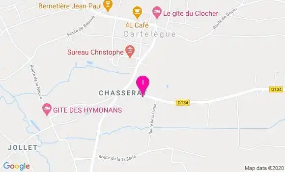Localisation Aurelie Boisnard