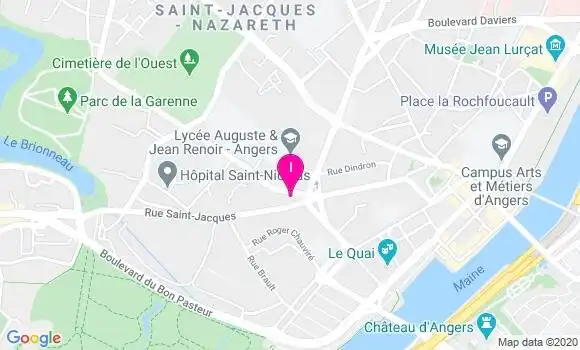 Localisation Helene Moreau