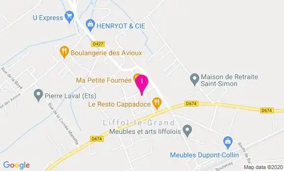 Localisation Frederique Lafrogne