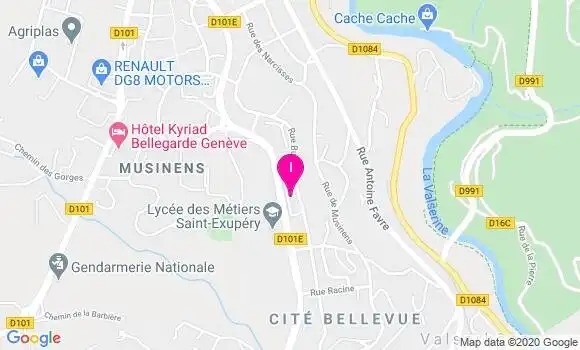 Localisation Anne Lyse Salez