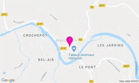 Localisation Nadege Calbris
