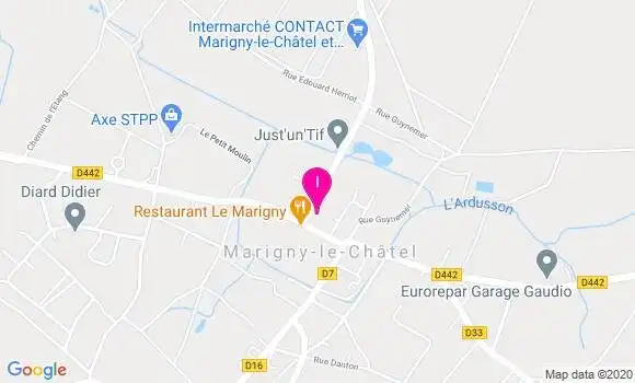 Localisation Margaux Petit