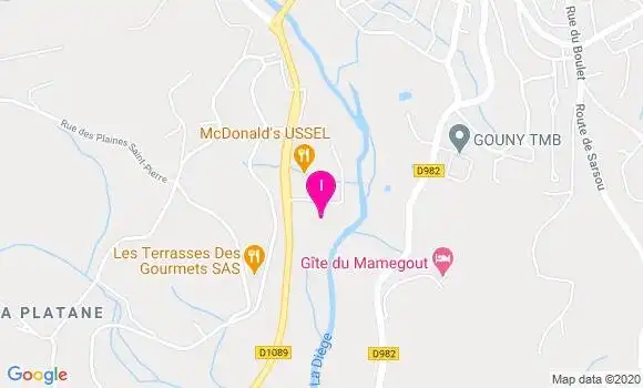 Localisation Cindy Simon