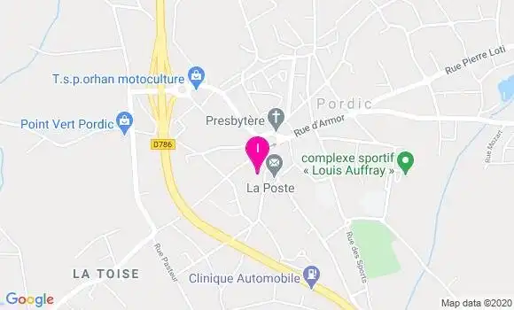 Localisation Delphine Martel