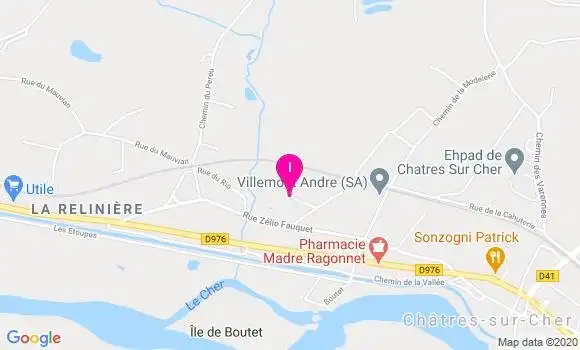 Localisation Elodie Pernin