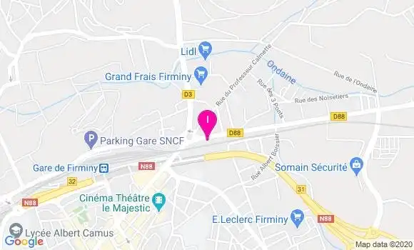 Localisation Nicolas Bayle