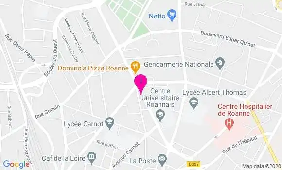 Localisation Amelie Moussiere
