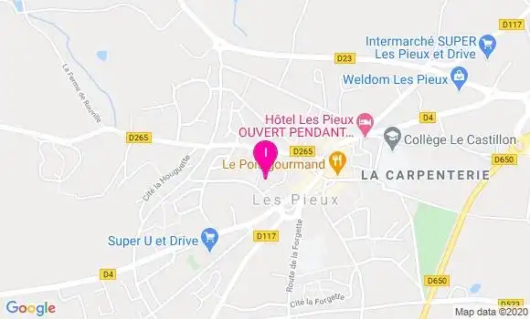 Localisation Isabelle Pouliquen