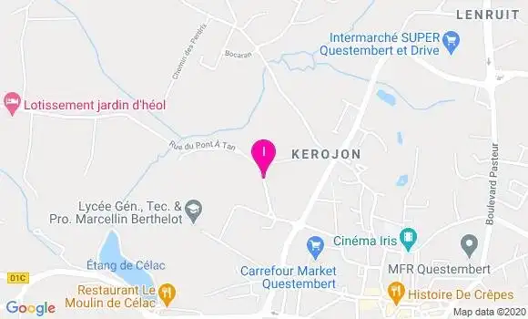 Localisation Virginie Guillo