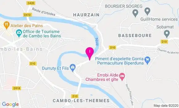 Localisation Nathalie Bidegorry