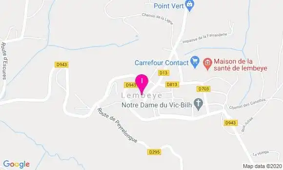 Localisation Juliette Cessac
