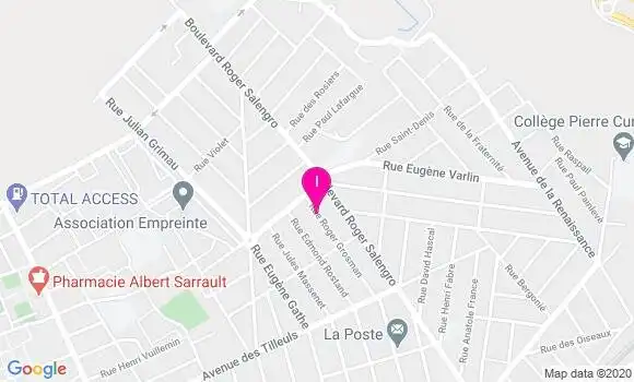 Localisation Catherine Clement