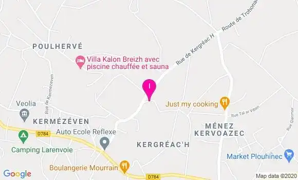 Localisation Charlotte Kerouedan