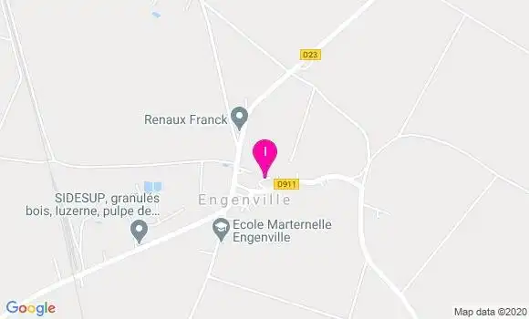 Localisation Pauline Beauvallet