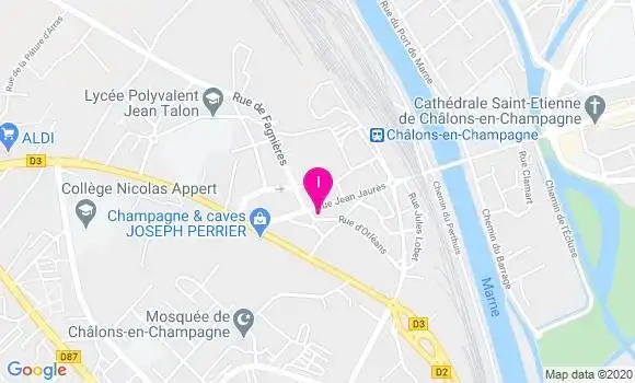 Localisation Sonia Decourt