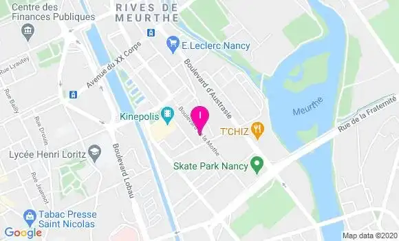 Localisation Aline Munier