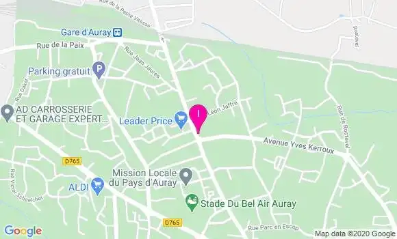 Localisation Margaux Menard