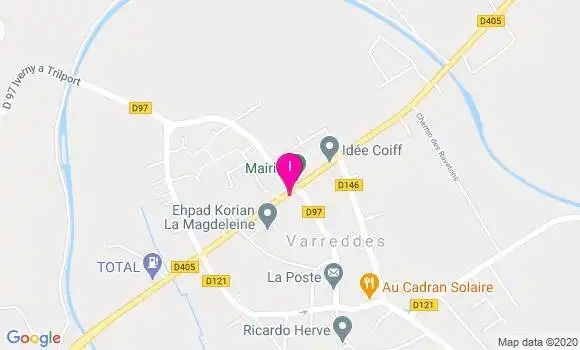 Localisation Charlyne Laude