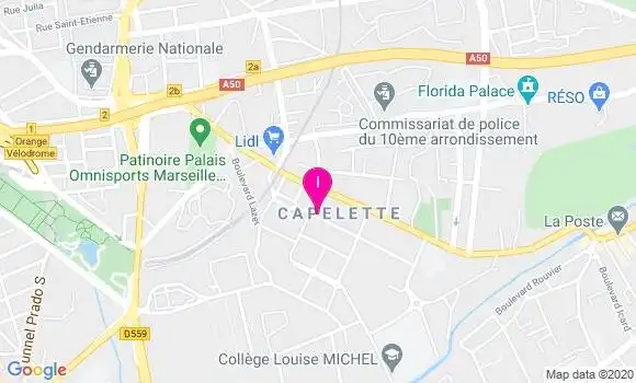 Localisation Laurence Aubert