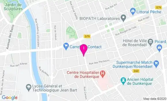 Localisation Marie Helene Deman