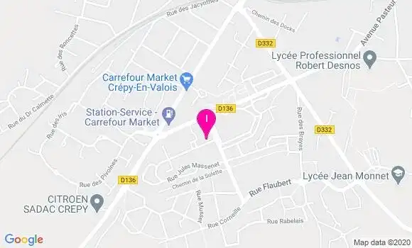 Localisation Marylise Albert