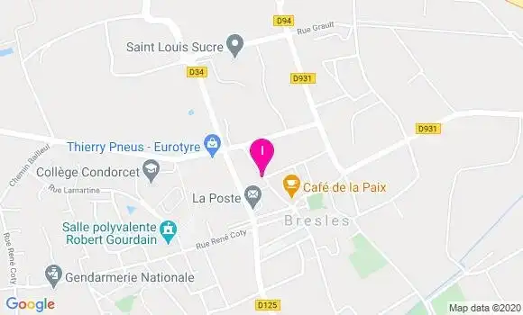 Localisation Marie Mossion