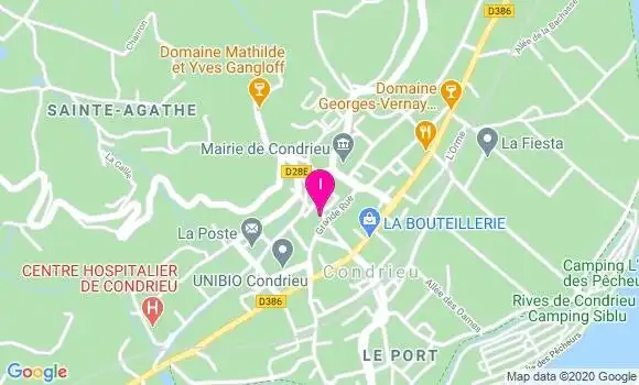 Localisation Pauline Niel