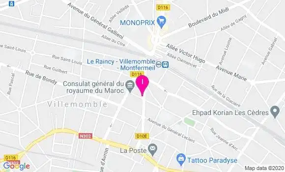 Localisation Alex Bakouma