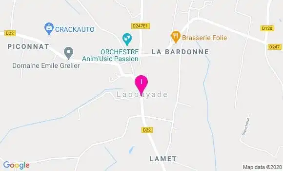 Localisation Sebastien Pardo